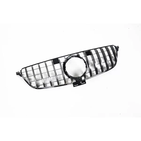 Modified GT Silver/black Grille GLE W166 Front Bumper GTR Grille for Mercedes GLE 2015-2019 - Image 4