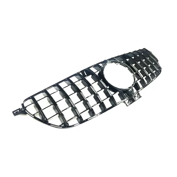 GLE63 COUPE W292 GLE350 400 450 Upgrade GT GTR Vertical bar Silver Piano Black Grille for 2015-2019 for Mercedes-Benz GLE - Image 3