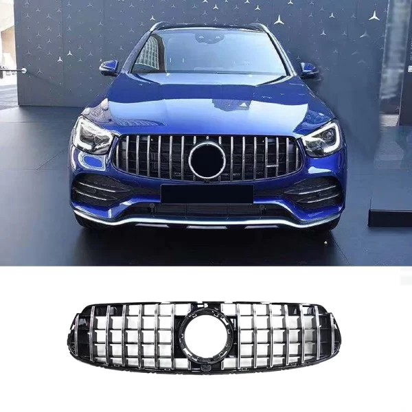 Front Car Grills Bumper Grills for Mercedes-Benz GLC 2020-2022 Year Grills for Mercedes-Benz X253 - Image 5