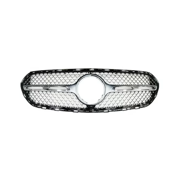 GLC X254 Diamond Grille Regular Version Dynamic Version X254 for Mercedes Benz Upgraded GT Front Grille 2023-in - Image 3