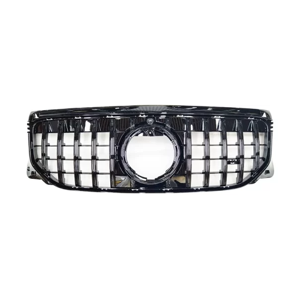 ABS GT Style Front Bumper Mesh Grille Grille for Mercedes Benz GLB (X247), GLB SUV (X247) Grill - Image 2