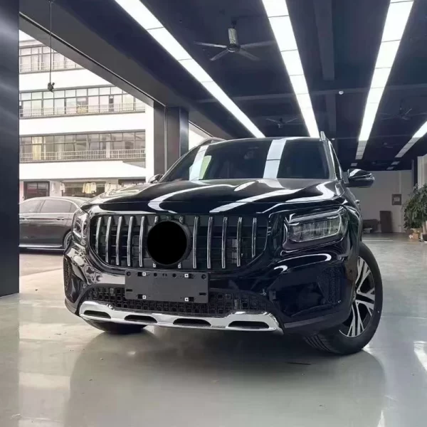 ABS GT Style Front Bumper Mesh Grille Grille for Mercedes Benz GLB (X247), GLB SUV (X247) Grill - Image 5