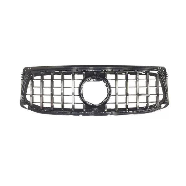 GLB AMG Upgraded Black/silver GT Grille Only for Mercedes Benz GLB AMG Sport GT Front Bumper 2019-2023