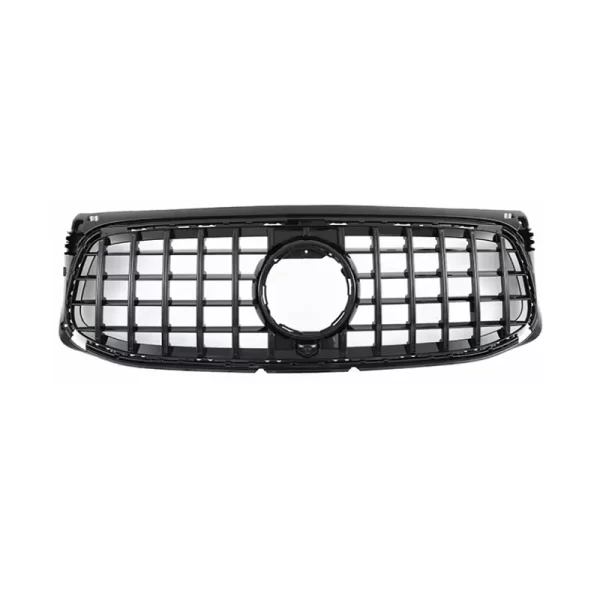 GLB AMG Upgraded Black/silver GT Grille Only for Mercedes Benz GLB AMG Sport GT Front Bumper 2019-2023 - Image 2