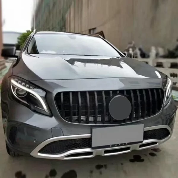 GLA X156 Grilles 2017-2019 GLA200 GLA220 GLA260 AMG GT Grills Replacement Front Grille Front Bumper for Mercedes Benz - Image 4
