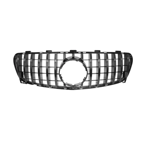 GT Style Black/sliver ABS Car Grills Front Bumper Grille Grill for Mercedes Benz GLA CLASS X156 2014-2017