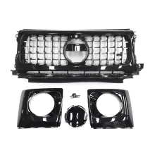 W464 GT Front Grill G464 Facelift Bumper Replace Grille for Mercedes Benz G Class W464 AMG Style Grill Body Kit 2019-2024