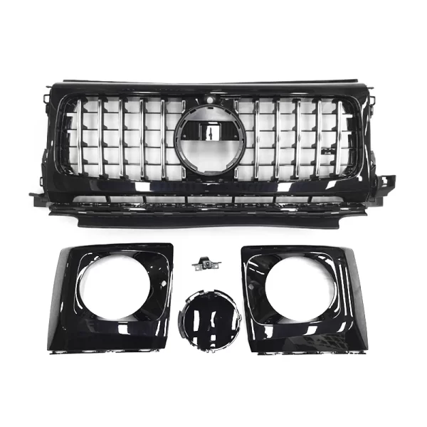 W464 GT Front Grill G464 Facelift Bumper Replace Grille for Mercedes Benz G Class W464 AMG Style Grill Body Kit 2019-2024