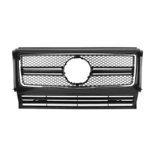 For Mercedes Benz G Class G550 G65 G63 ABS Kidney 1990-2018 Silver W463 AMG Style Car Front Grille W463 Rear Grill