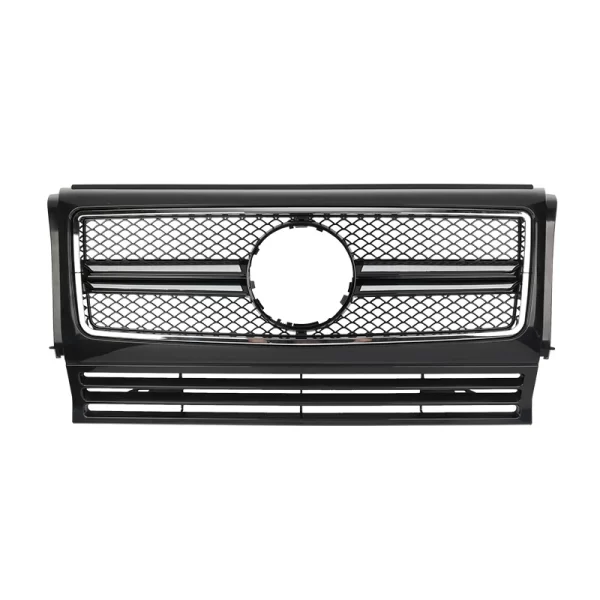 For Mercedes Benz G Class G550 G65 G63 ABS Kidney 1990-2018 Silver W463 AMG Style Car Front Grille W463 Rear Grill