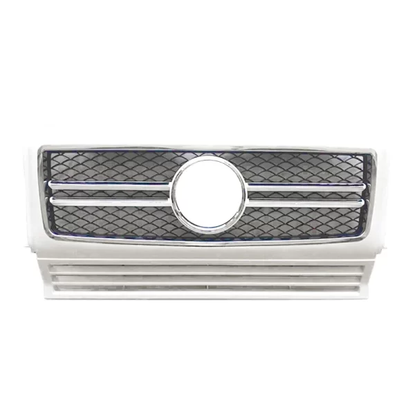 For Mercedes Benz G Class G550 G65 G63 ABS Kidney 1990-2018 Silver W463 AMG Style Car Front Grille W463 Rear Grill - Image 2