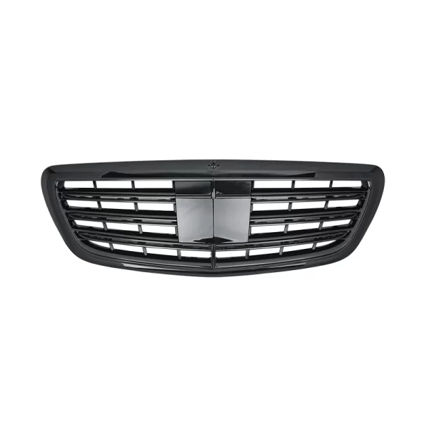 W222 S65 Style ABS Center Car Styling Gloss or Matte Black Grille S65 Style 2014-2020 for Mercedes-Benz S-Class Rear Grill - Image 2