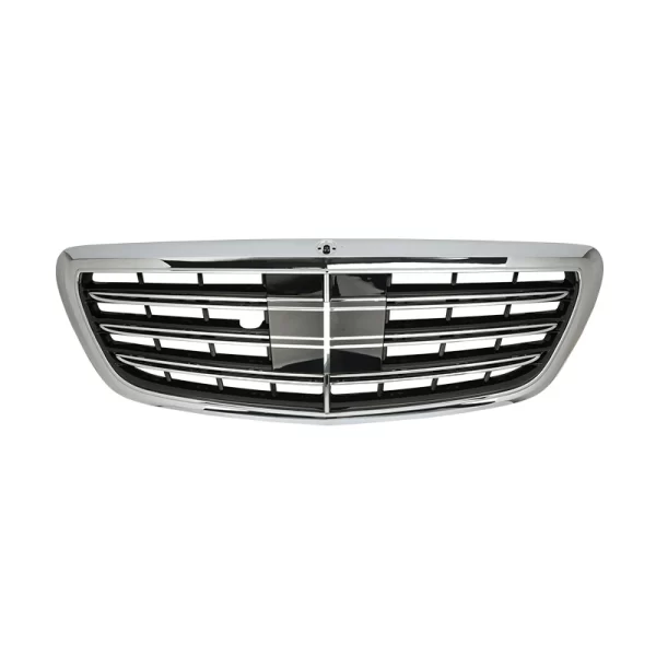 W222 S65 Style ABS Center Car Styling Gloss or Matte Black Grille S65 Style 2014-2020 for Mercedes-Benz S-Class Rear Grill - Image 3