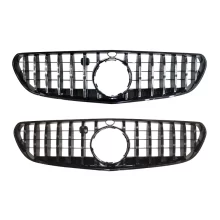 S Class W217 Coupe GT Style Front Grille 2018-in Year for Mercedes Benz  C217 Plastic Material Car Grills Front Grill