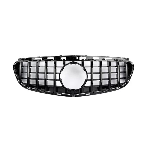 ABS GT Style Panamericana Front Bumper Mesh Grill Grille for Mercedes Benz E Class W212 2014-2016