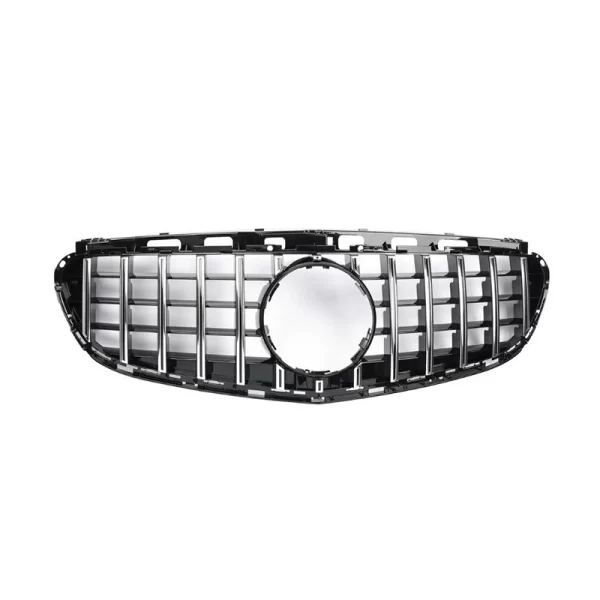 ABS GT Style Panamericana Front Bumper Mesh Grill Grille for Mercedes Benz E Class W212 2014-2016 - Image 2
