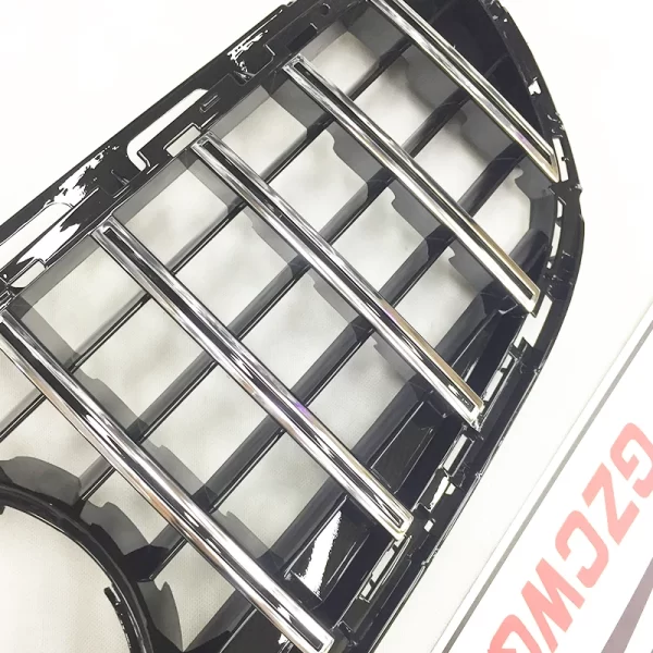 ABS GT Style Panamericana Front Bumper Mesh Grill Grille for Mercedes Benz E Class W212 2014-2016 - Image 4