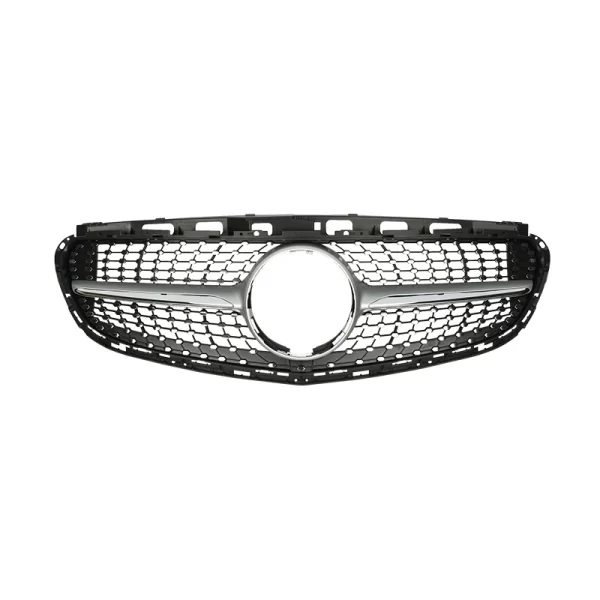 W212 Diamond Style Auto Front Radiator Grille Fit for Mercedes Benz E Class E250 E300 E350 Facelift Model Year 2014-2016 - Image 2