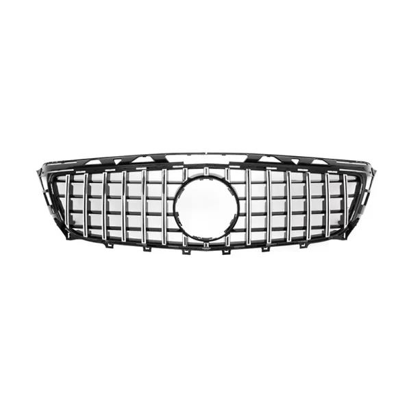 For CLS W218 GT Grille ABS Front Grille Fits for W218 Grille 2011-2014 Front Bumper - Image 2