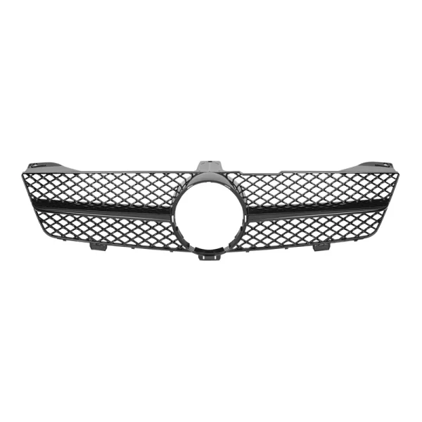 AMG Style Car Bumper Grill for Mercedes Benz W219 CLS Class 2009-2011 ABS Black/silver Grille - Image 2