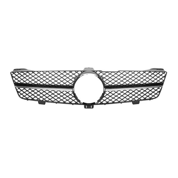 AMG Style Car Bumper Grill for Mercedes Benz W219 CLS Class 2009-2011 ABS Black/silver Grille - Image 3