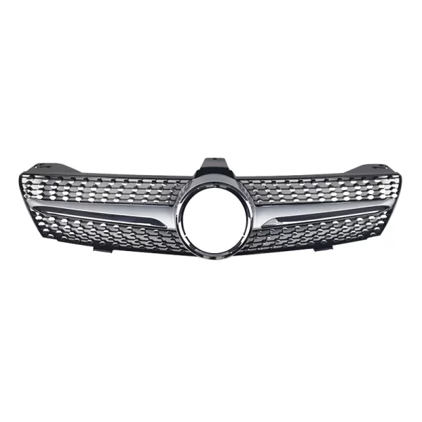 CLS W219 Grille ABS Diamond Face Front Grille for Mercedes Benz CLS W219 LCI 2009 2010 2011 Bumper Grille - Image 2
