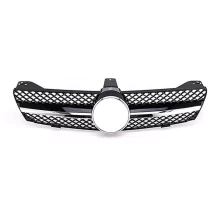 AMG Style Car Bumper Grill for Mercedes Benz W219 CLS Class 2008-2010 ABS Black/silver Grille Facelift