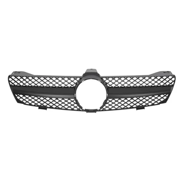 AMG Style Car Bumper Grill for Mercedes Benz W219 CLS Class 2008-2010 ABS Black/silver Grille Facelift - Image 3