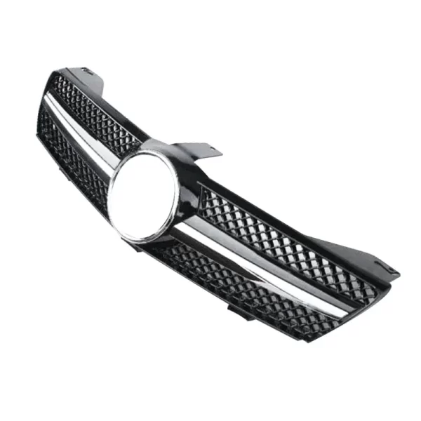 AMG Style Car Bumper Grill for Mercedes Benz W219 CLS Class 2008-2010 ABS Black/silver Grille Facelift - Image 4