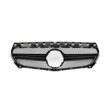 Front Bumper Car Grille W117 AMG Grill for Mercedes Benz CLA  2013-2018 Amg Silver/black Grill