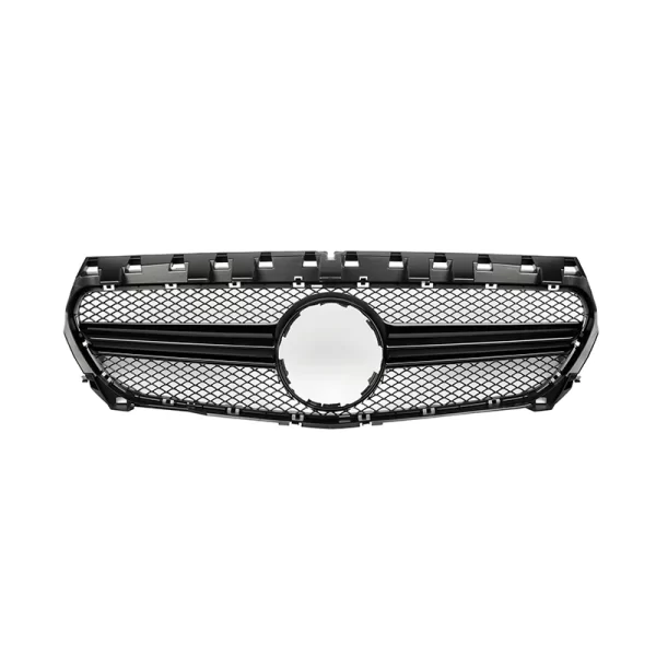 Front Bumper Car Grille W117 AMG Grill for Mercedes Benz CLA  2013-2018 Amg Silver/black Grill