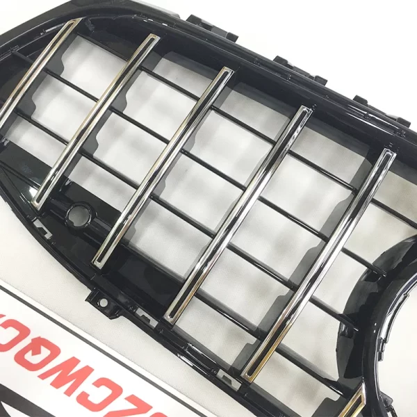 Silver/Black Color GT Style Car Front Grille for Mercedes Benz W118 CLA Class CLA200 CLA250 Model Year 2019-2023 - Image 3