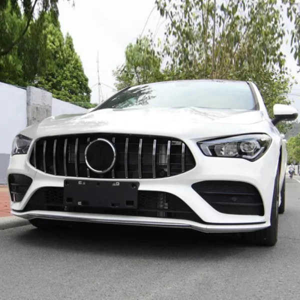 Silver/Black Color GT Style Car Front Grille for Mercedes Benz W118 CLA Class CLA200 CLA250 Model Year 2019-2023 - Image 5