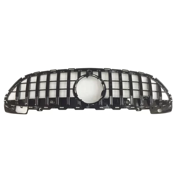 FOR Mercedes Benz C-class W206 Front Bumper air Inlet Grille Refitting Grill ABS Plastic GT Style Silver Black Grill - Image 2