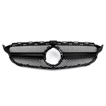 Hot Sale Car Sport Black/sliver Front Grill for Mercedes W205 Frount Amg Grill 2019-2021 C-Class