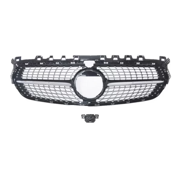 Diamond Style Front Grille W247 Grill Suitable for Mercedes Benz B-Class W176 Diamond Grille 2019+ - Image 2