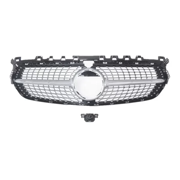 Diamond Style Front Grille W247 Grill Suitable for Mercedes Benz B-Class W176 Diamond Grille 2019+ - Image 3