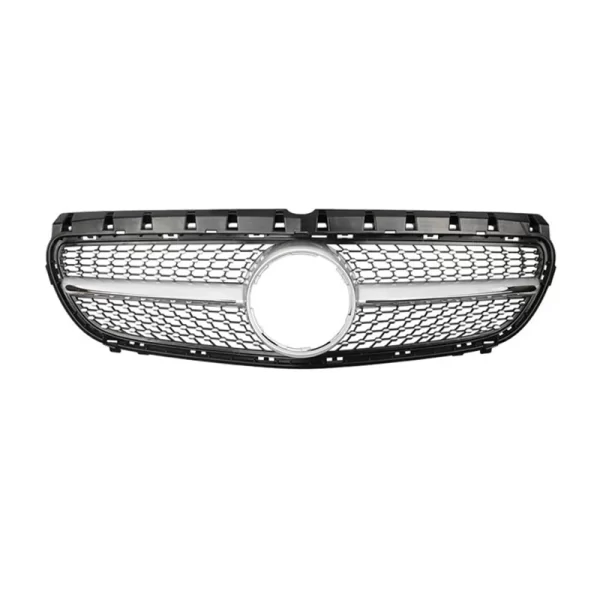 B Class W246 Diamond Grille for Mercedes Benz B W246 Upgraded Diamond Front Grille 2015-2018 - Image 2