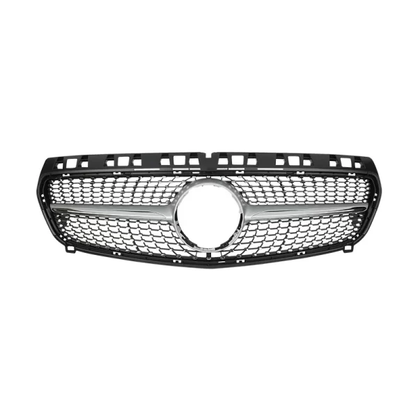 W176 Diamond Grille GT Grille for Mercedes a Class W176 Facelift Front Mesh A200 Grille 2013 2014 2015 - Image 2