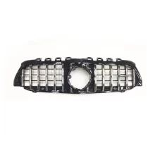 W177 GT ABS Black Grille for Mercedes Benz a Class Bumper Grille Mesh A180 A200 A250 A45 2019-2023