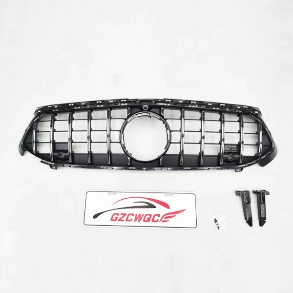 GTR Style Front Bumper Radiator Grille Grill for Mercedes Benz A-Class W177 A200 A250 A45 2023-in - Image 2