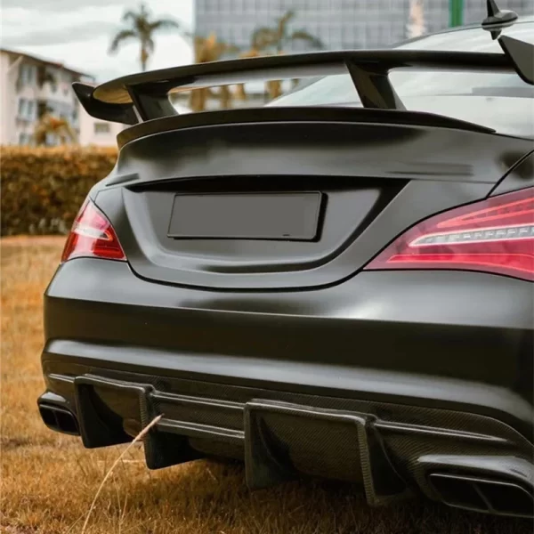 Carbon Fiber FD Style Rear Diffuser for Mercedes-Benz CLA W117 CLA45 AMG 2016-2019 Upgrade Rear Bumper Splitter Lip - Image 3
