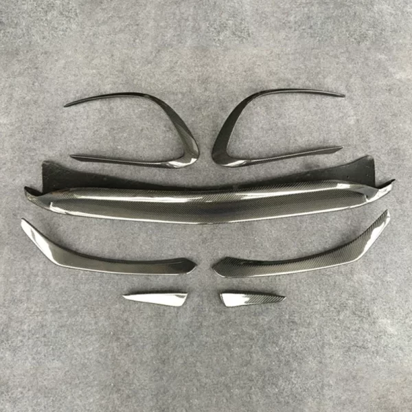 AMG Style Carbon Fiber Front Lip for 2016-2019 Mercedes Benz Cla-Class W117 Bumper AMG Front Corner Cla250 Cla45 - Image 3