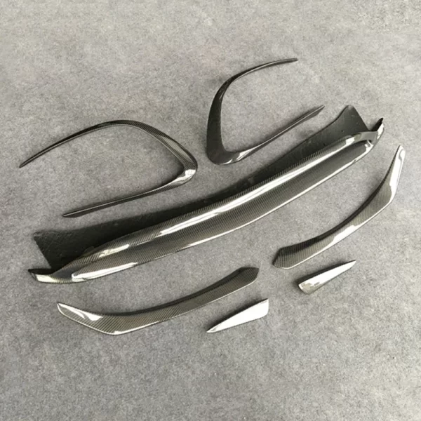AMG Style Carbon Fiber Front Lip for 2016-2019 Mercedes Benz Cla-Class W117 Bumper AMG Front Corner Cla250 Cla45 - Image 4