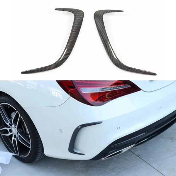 W117 CLA45 Rear Bumper Vents Trim for Mercedes Benz CLA200 CLA250 AMG W117 CLA45 Rear Bumper Vents - Image 4