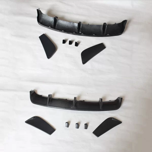 High Quality CLA Class W117 RZ CLA200 CLA250 CLA260 Style Rear Diffuser Carbon Fiber Body Kits for Car Bumper Lip Diffuse - Image 3
