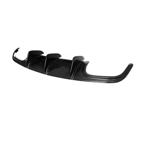 Big Corner Carbon Diffuser Car Rear Bumper Carbon Fiber Diffuser for Mercedes Benz W204 C63 2008-2011