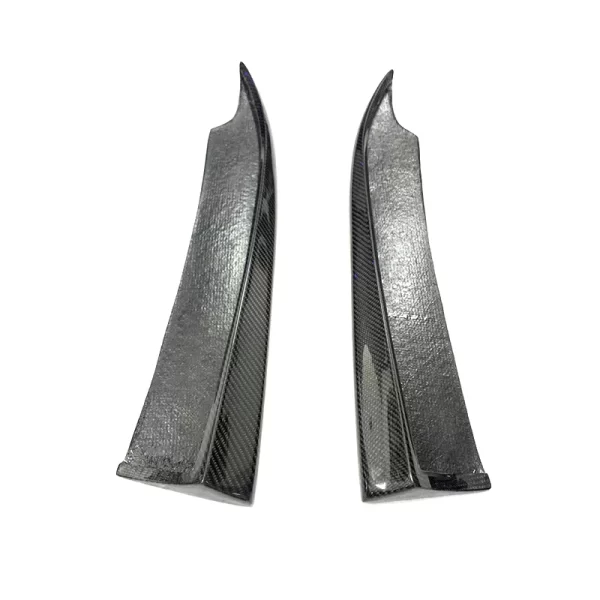 Real Carbon Fiber Rear Bumper Rear Corner for Mercedes Benz C Class W204 C63 2008-2011 W204 Carbon Splitter - Image 3