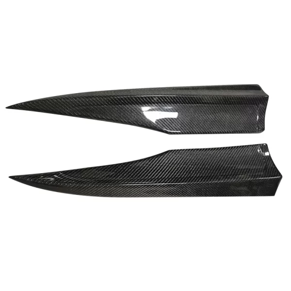 Real Carbon Fiber Rear Corner for Mercedes Benz C Class W204 C63 2012-2014 W204 Carbon Rear Bumper Splitters