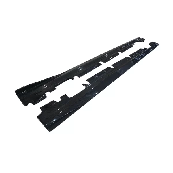 RZ Style Carbon Fiber Body Kit Side Step Skirt for Mercedes Benz 2013-2016 W176 A45 Carbon Side Skirt - Image 3